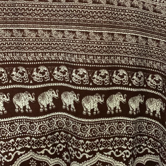 Silky Elephant print shirt 3xl - Picture 4 of 4